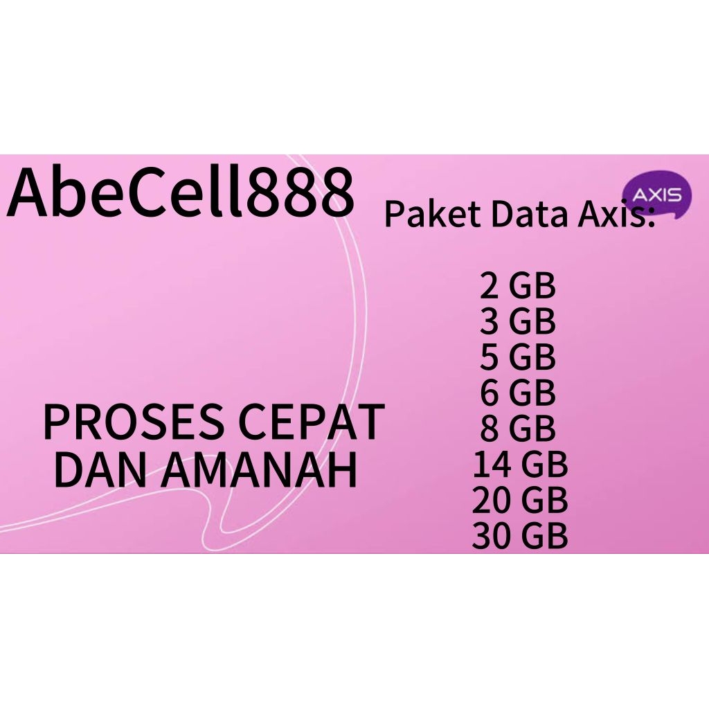 Paket Data Axis