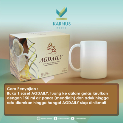 

BPOM AGDaily minuman Sereal dengan Susu bubuk Full Cream