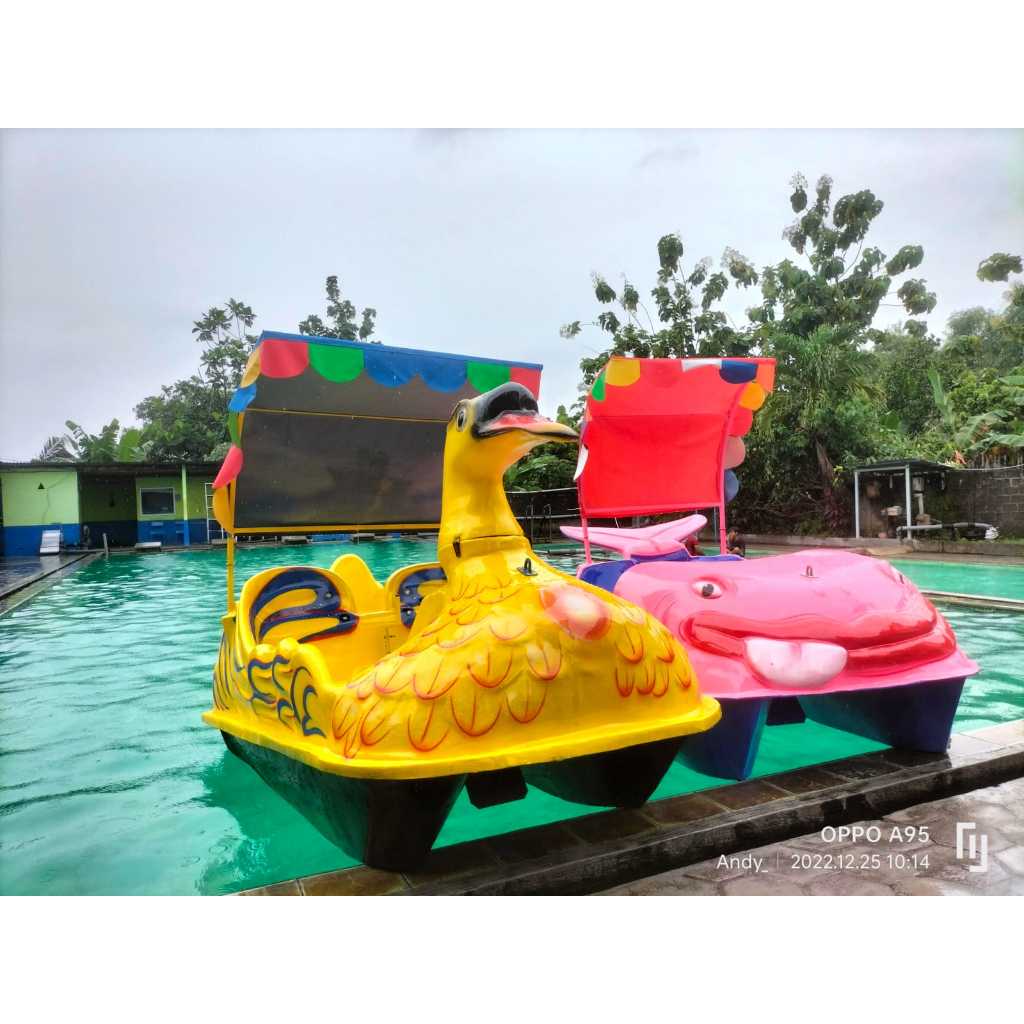 aksesoris odong Atap Kanopi Bebek Fiber