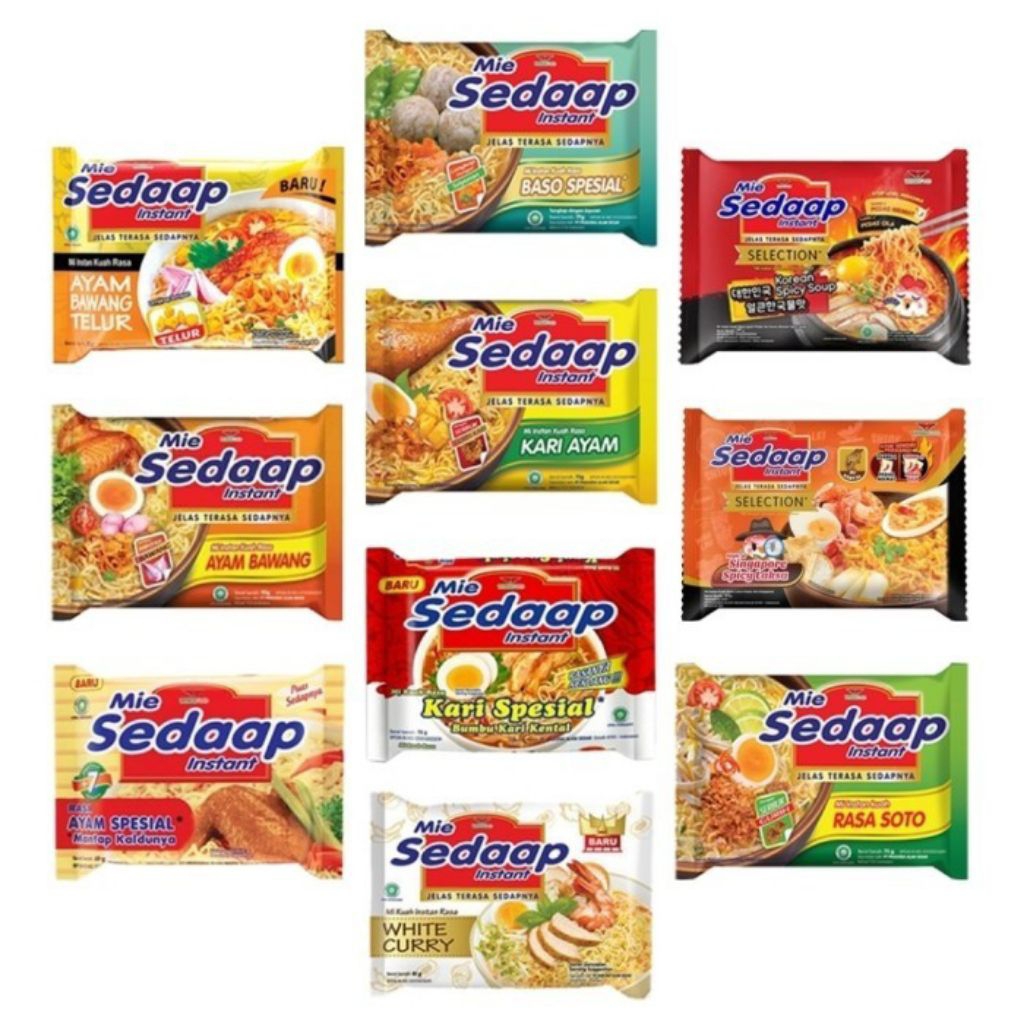 

Mie Sedaap Instan All Varian