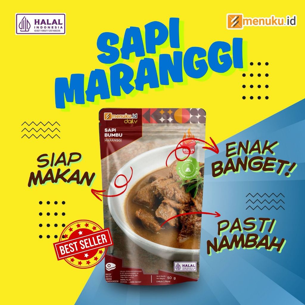 

MenukuDaily - Daging Sapi Maranggi | Makanan Instan, Praktis, Food Siap Makan Frozen Meat