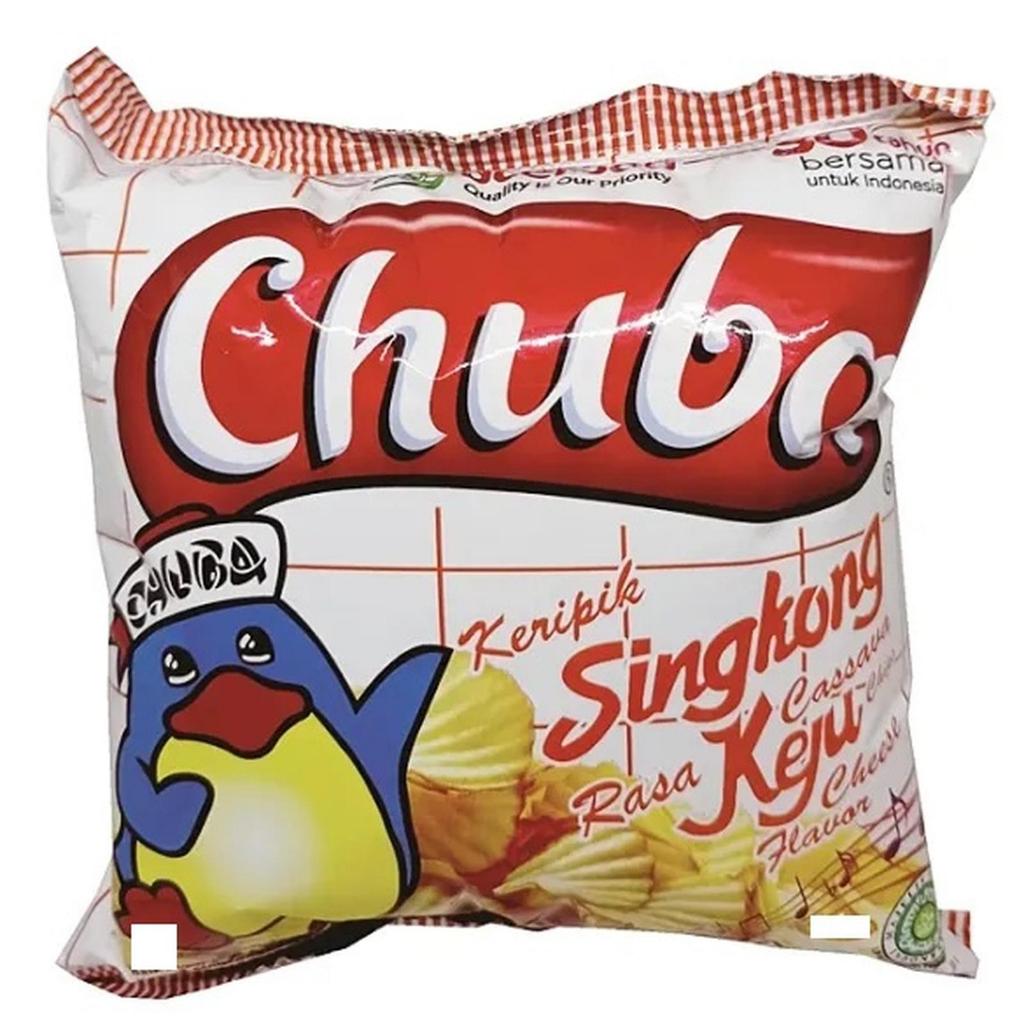 

CHUBA KERIPIK SINGKONG keju 1 pack isi 20
