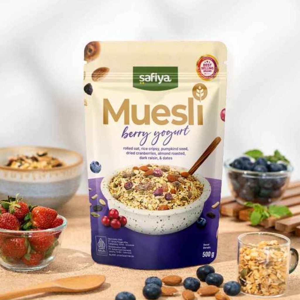 

Muesli Berry Yogurt 500gr