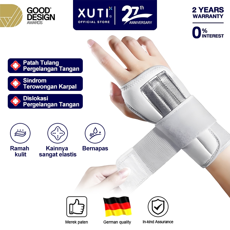 Brace Magnetik Rehab Tangan / Support Pergelangan Tangan & Telapak Tangan Alat Penyangga Pergelangan