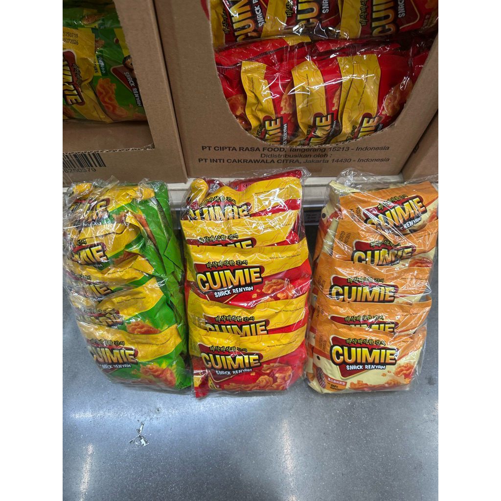 

CUIMIE snack 12gram isi 10