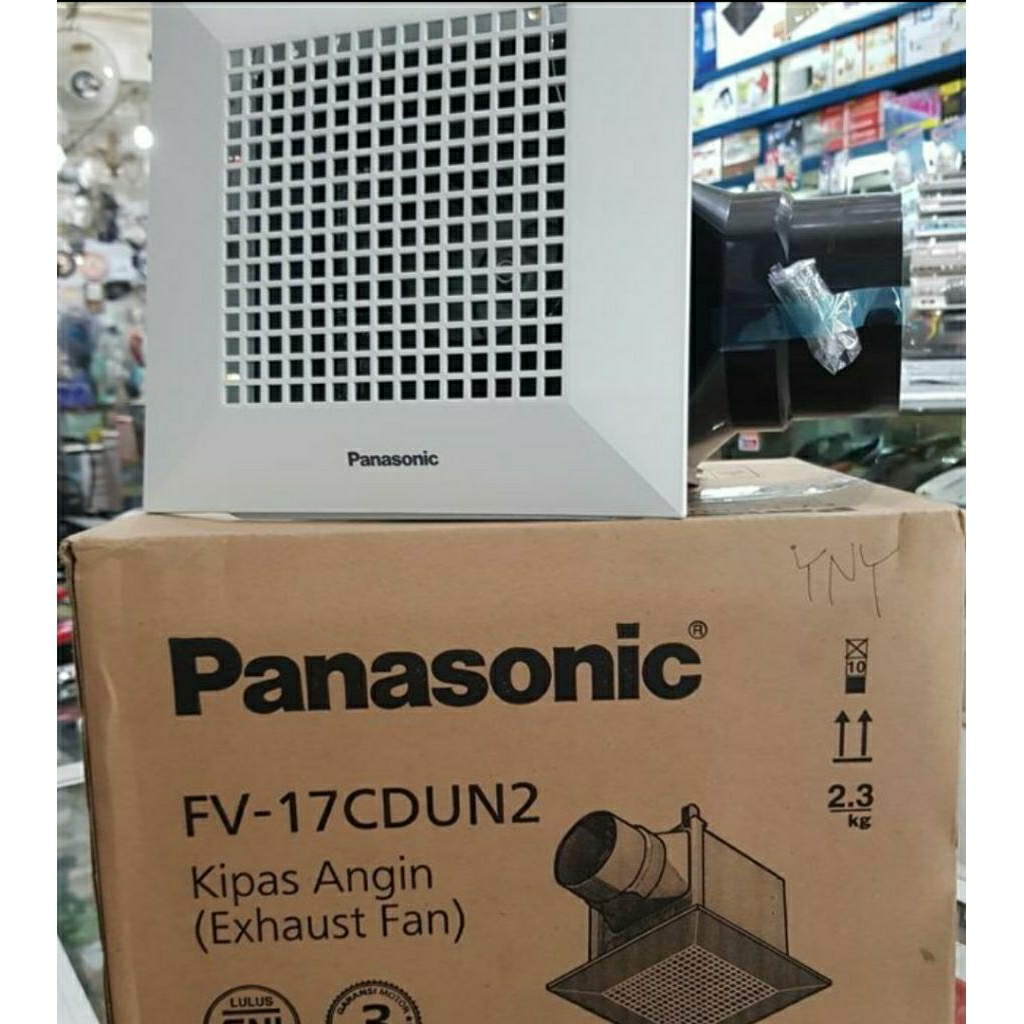 Panasonic Fv 17 CDUN E xhaust Fan Plafon Cerobong 6inc