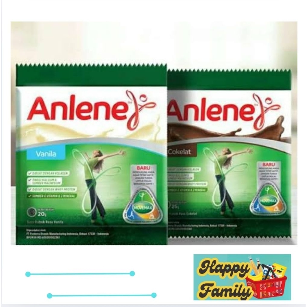 Anlene Susu Bubuk Vanila & Coklat Renteng