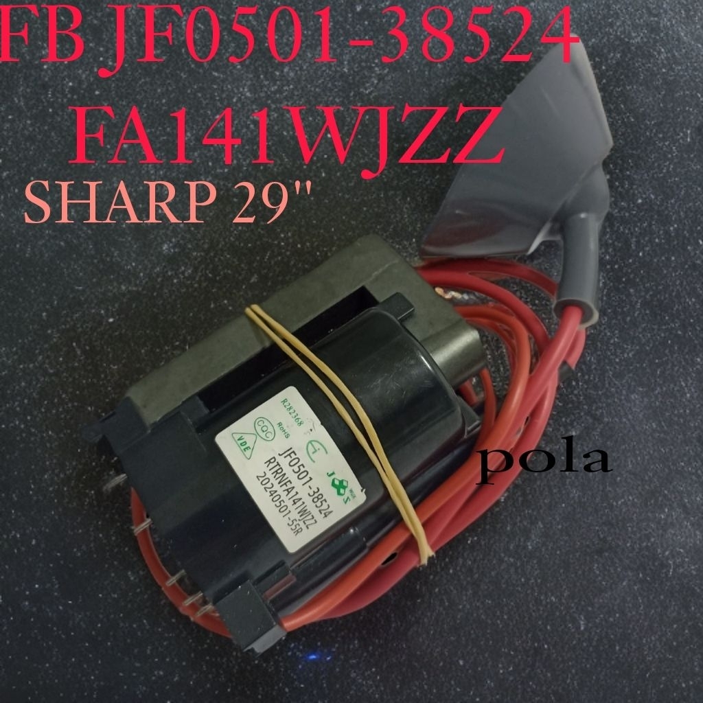 FLYBACK SHARP 29" 0501-38524 FA 141