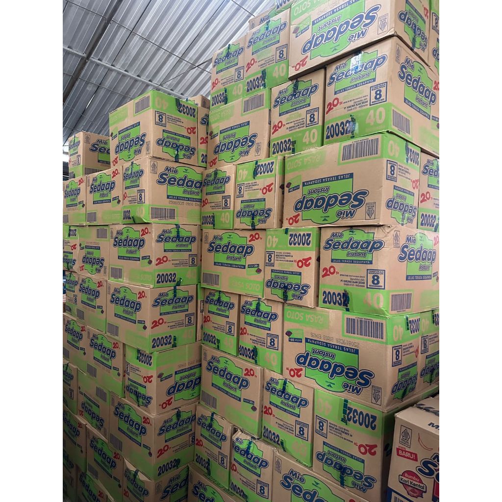 

Sedaap Mie Rasa Soto (40 pcs/70g/1 dus)