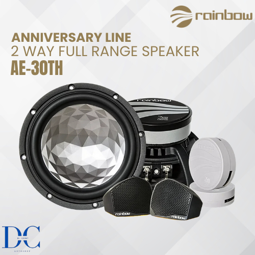 Speaker Full Range Mobil - Speaker Rainbow AE-30TH - 2-Way Component Full Range Speaker - Audio Mobi
