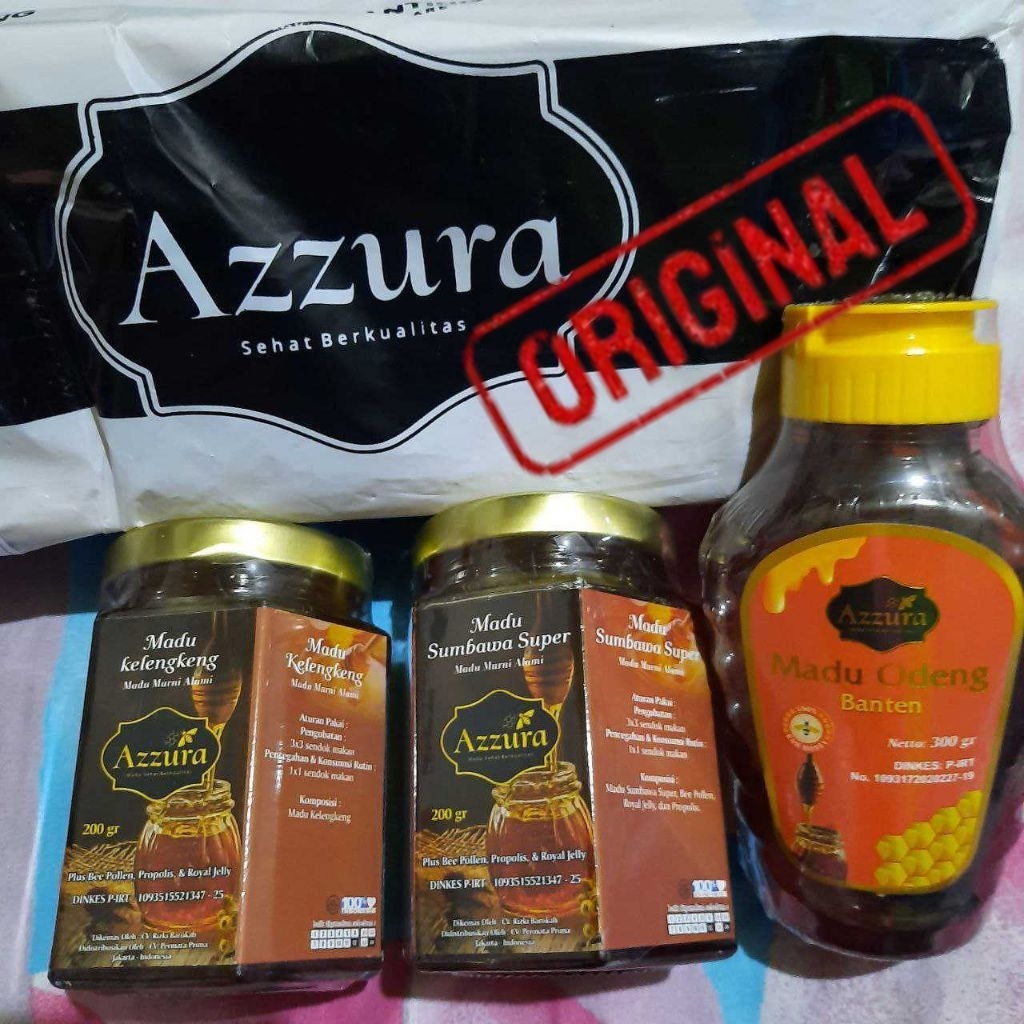 

Madu Sumbawa Super Madu Azzura Buat tubuh makin fit! Stamina terjaga fungsi otak lancar cocok buat jaga kesehatan keluarga.
