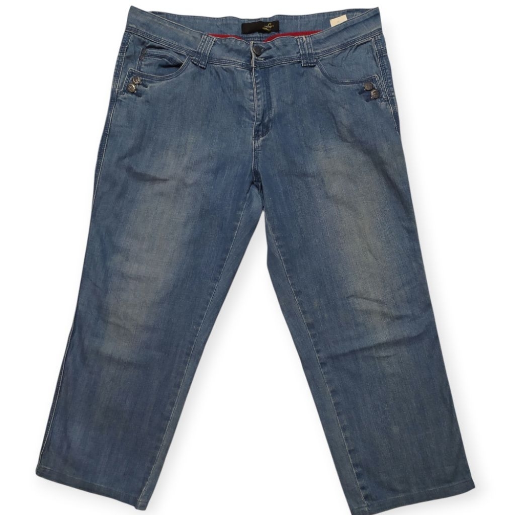 Celana Panjang Jeans Denim LONDO GIRL SECOND MADE IN ITALY