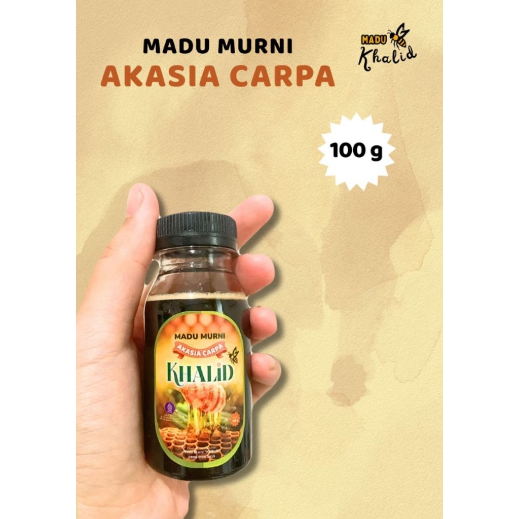 

madu Khalid Madu Murni asli 100% madu mentah Raw madu hutan ternak alami 100gr travel pack