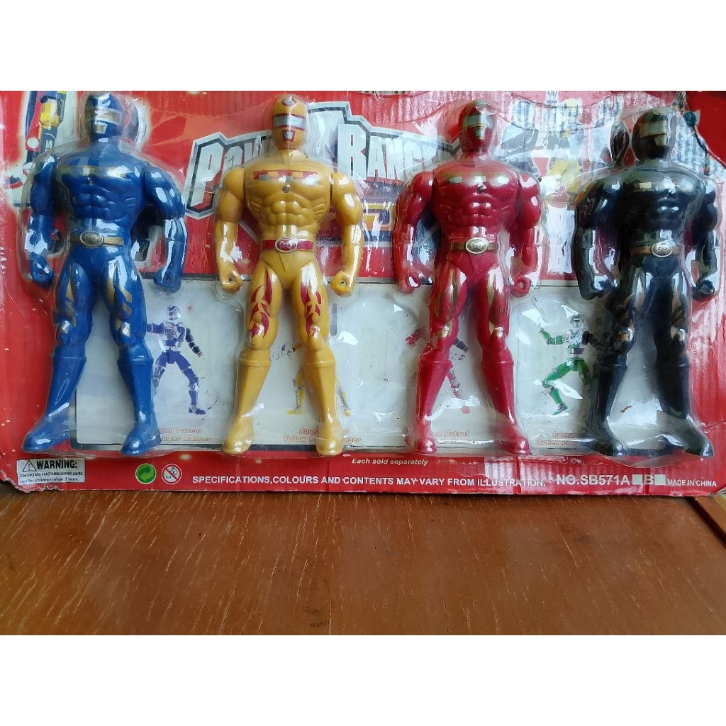 | MAINAN | ACTION FIGURE | POWER RANGER | ROBOT | SPD | SENTAI |