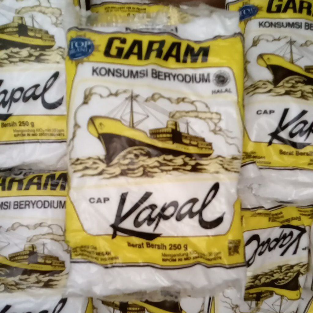 

Garam Cap Kapal 250gr paket isi 6 Promo