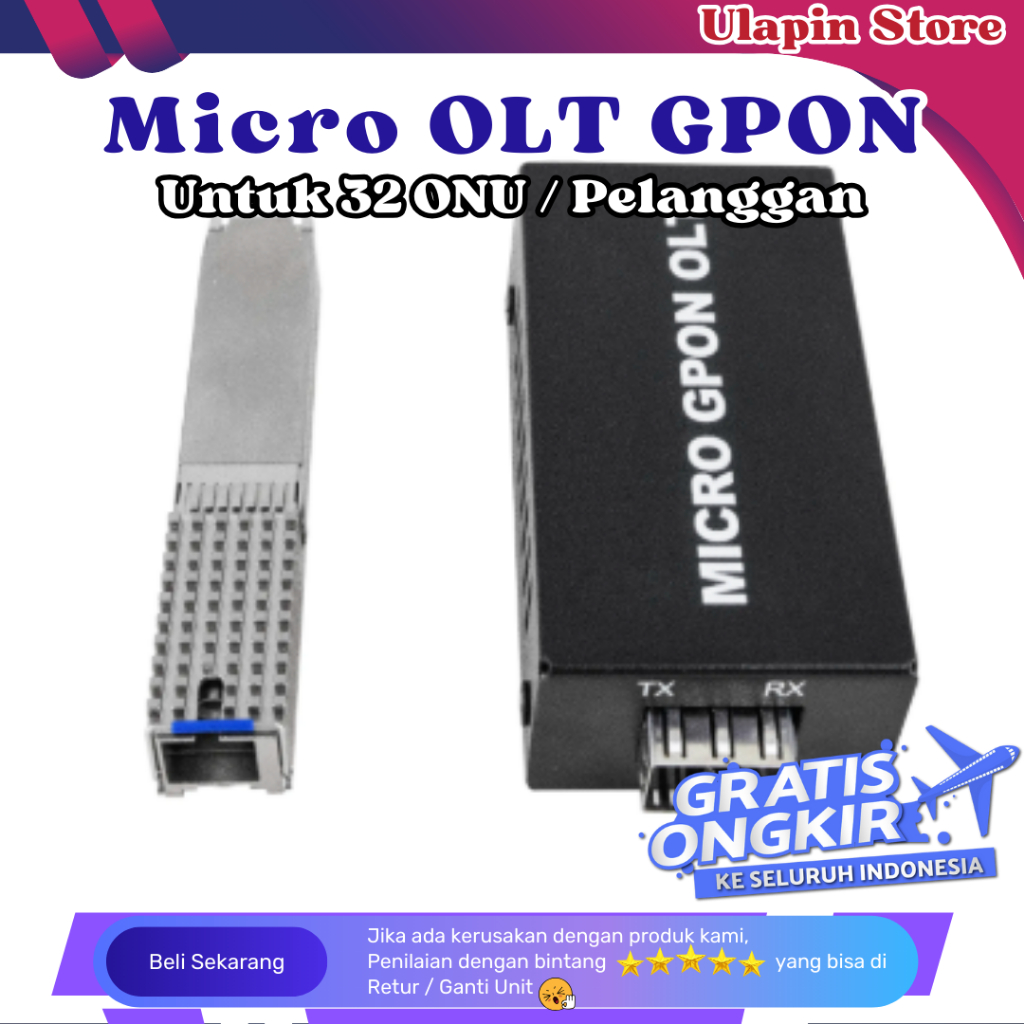 Micro OLT GPON - Support 32 ONU