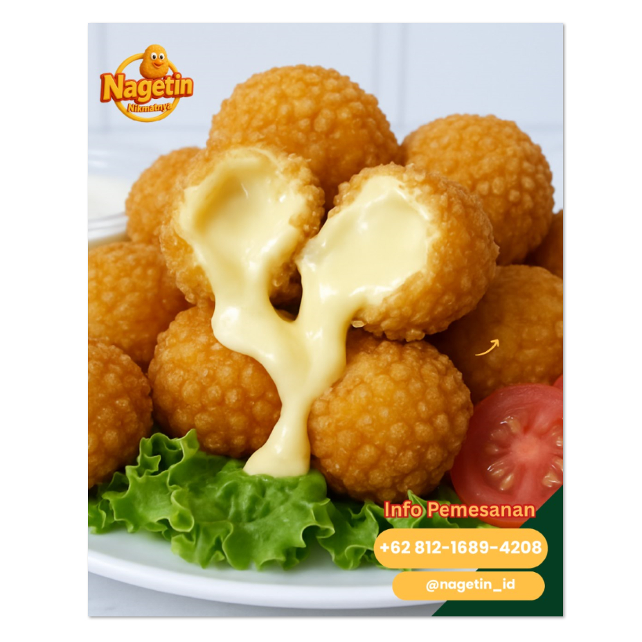 

Cheese Ball Ayam Lumer Premium – Frozen Snack Sehat untuk Anak & Keluarga