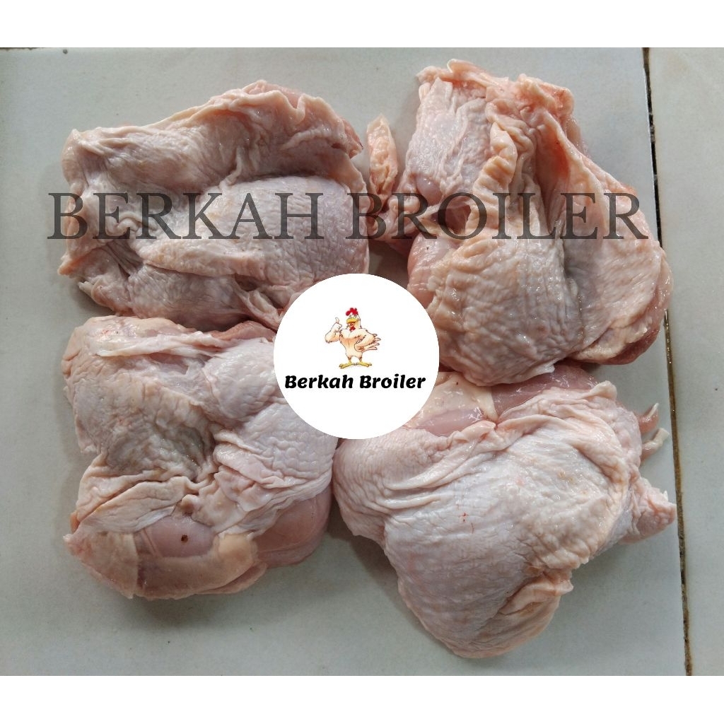 

Fillet Paha Ayam dengan Kulit / Boneless Paha Ayam dengan Kulit 1kg