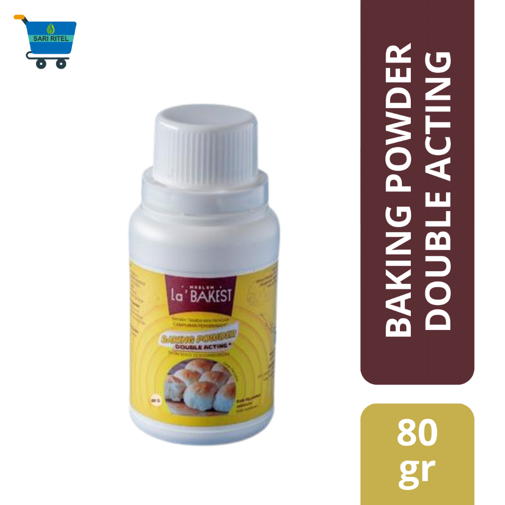 

LA BAKEST Baking Powder Boube Acting 80 gr / Maglam Baking Powder