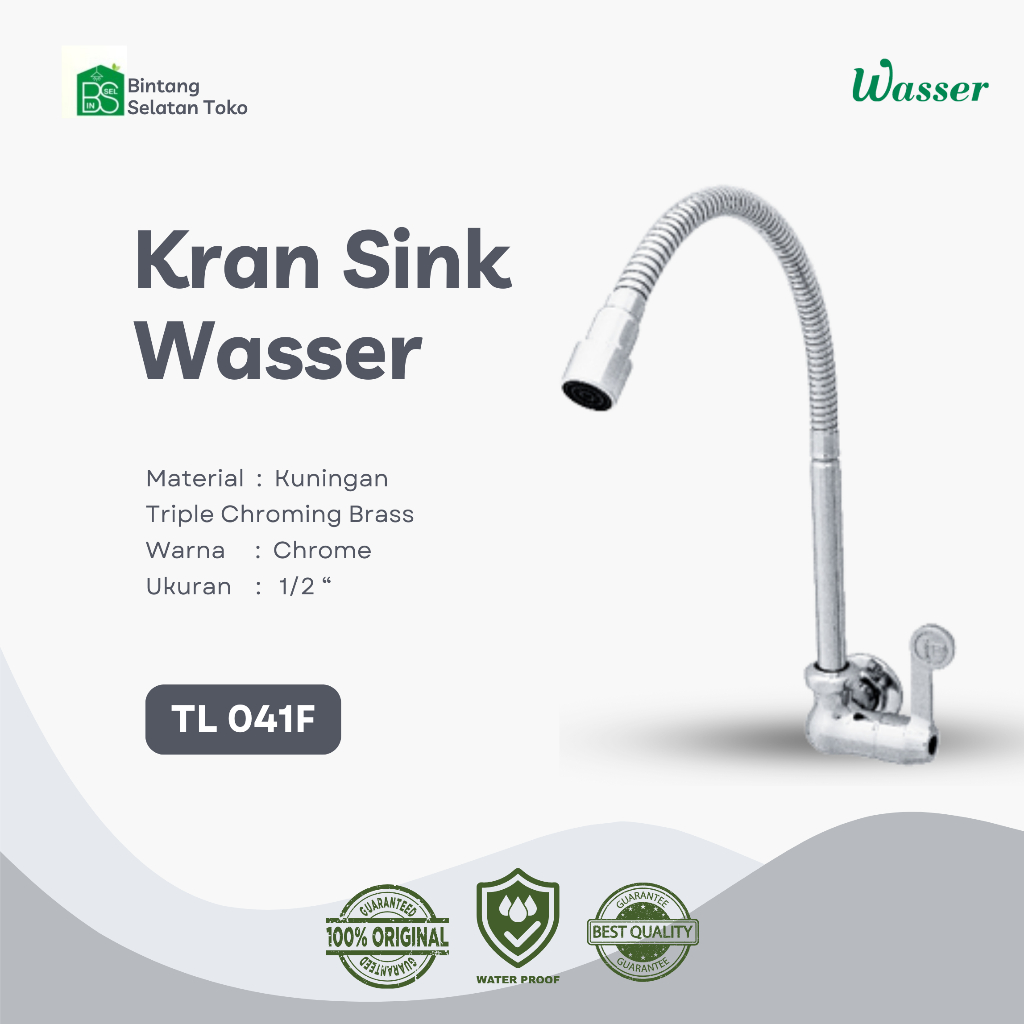 Wasser Kran dapur kran angsa kran sink keran fleksibel TL 041F