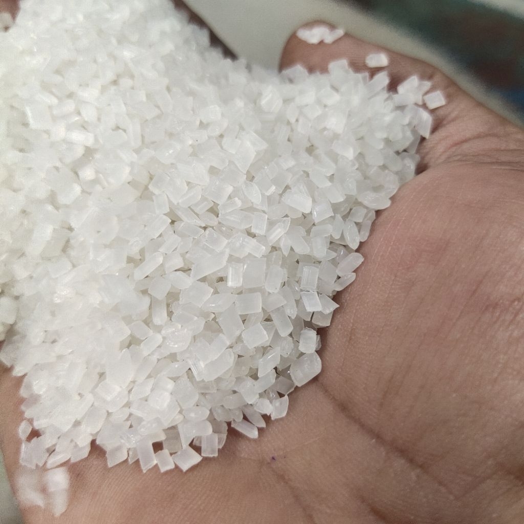 Biji Bahan Pembuatan produk plastik  pp Bening Recycle