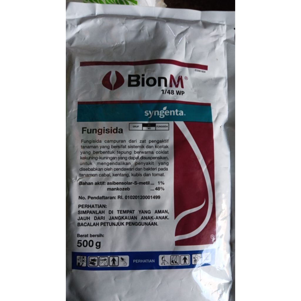 Bion M 1/48 MZ - Fungisida - Syngenta 500 gr RIZKI TANI SUKABUMI PRODUK DIJAMIN ASLI