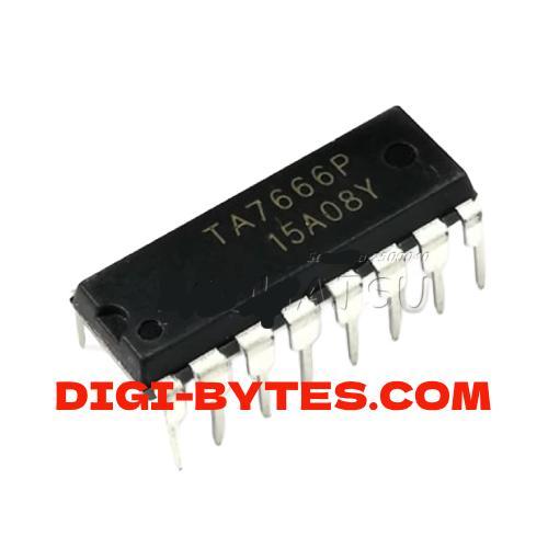 IC TA7666 - 5 Step Logaritmic Dual Led Driver