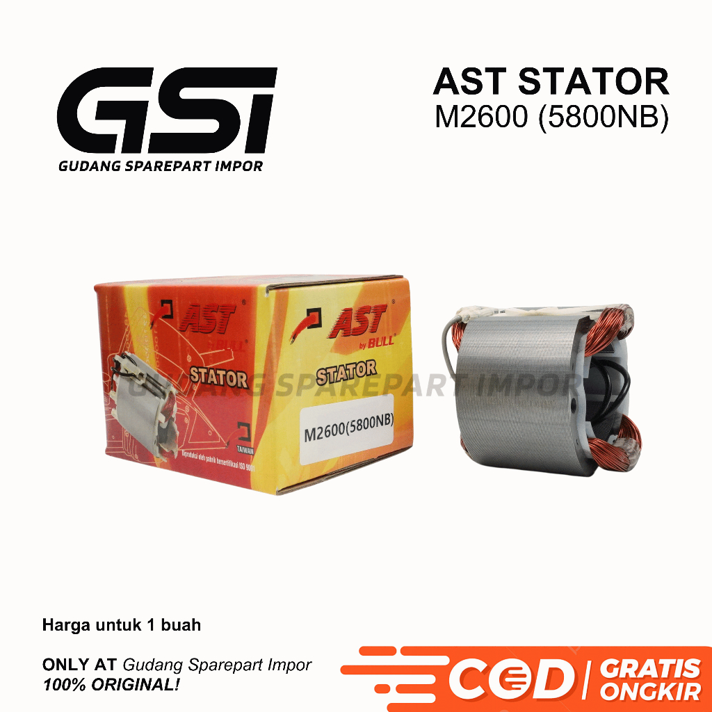 AST Stator M2600 Modern / 5800NB Makita Mesin Gergaji Kayu Circular Saw / Rumah Angker Sepul Stator