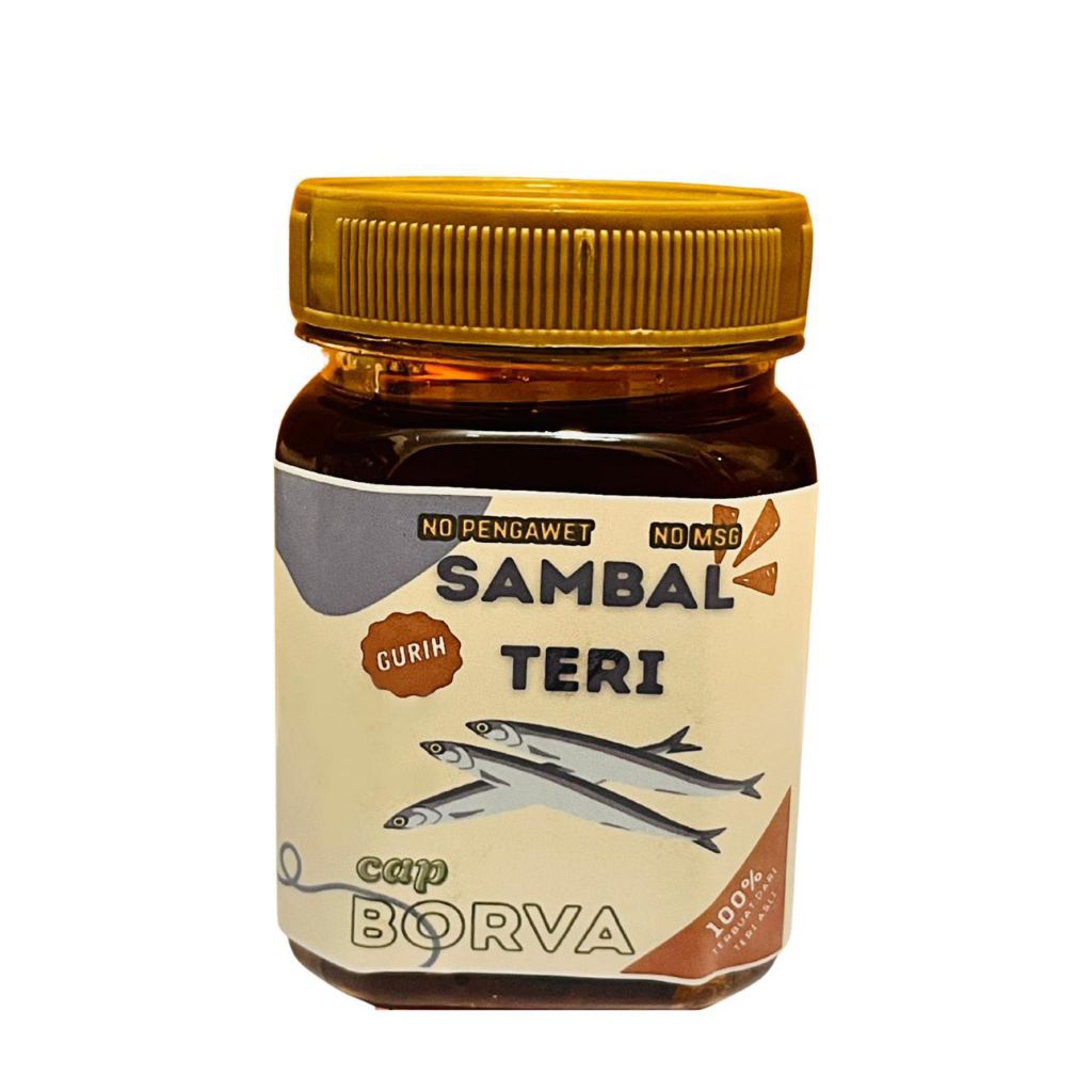 

SAMBEL TERI NO MSG NO PENGAWET 150 Gr