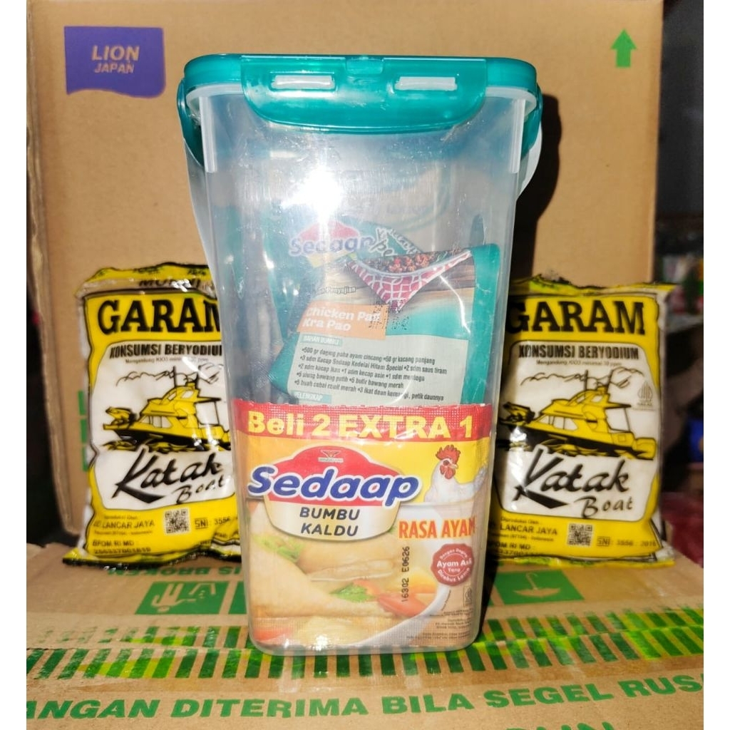 

kecap sedap 725ml.free toples free garam 1pcs exp 2027