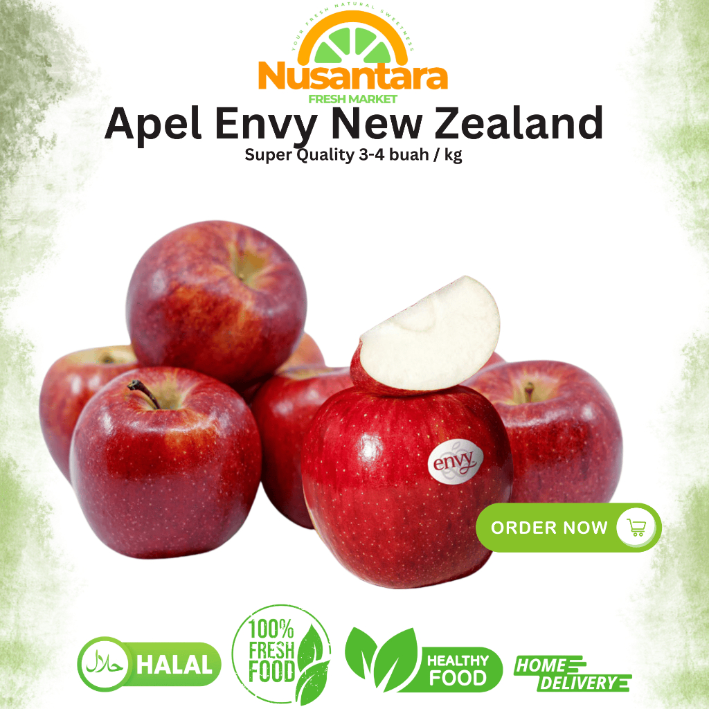 

Apel Envy 1 KG | Buah Apple Fruit Manis Premium