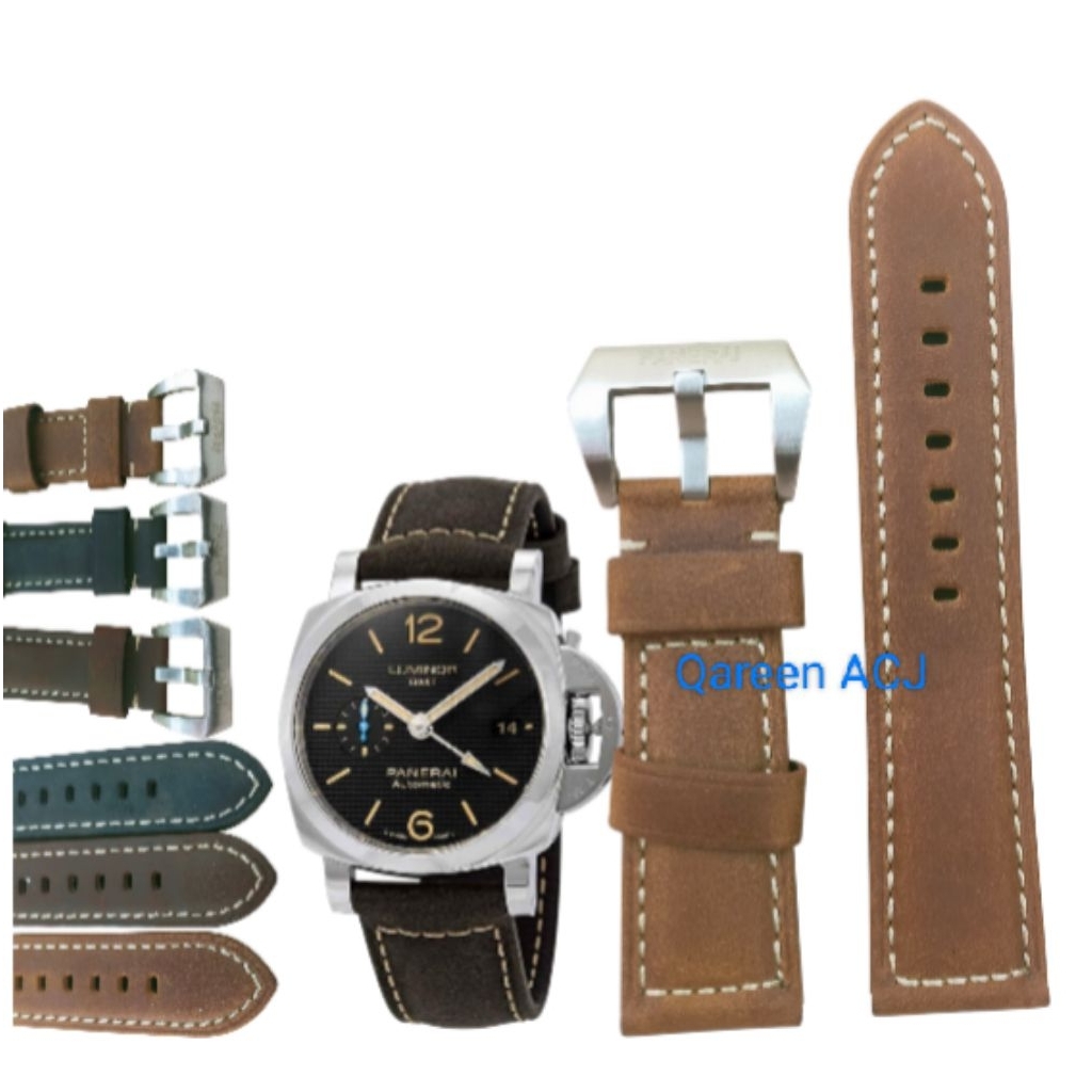 Tali Jam Luminor Panerai Strap Tali Jam Tangan Panerai Kulit Original