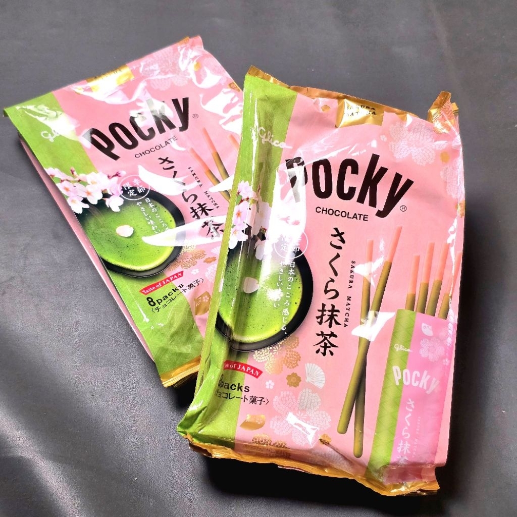 

Pocky Sakura Matcha Seasonal Item / CoklatSakura Jepang Original