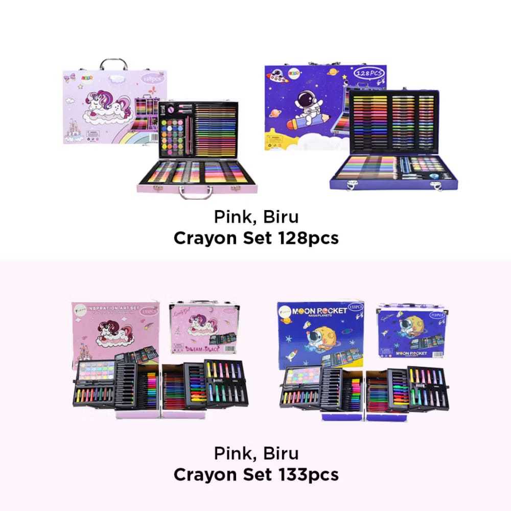

ART SET/ CRAYON SET 128PCS