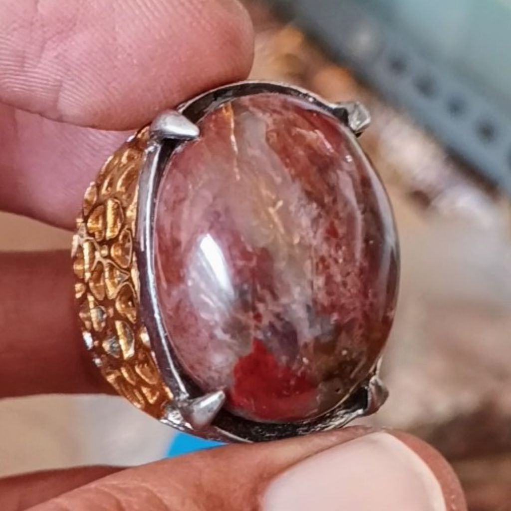 NATURAL BATU AKIK ATI AYAM SAKRAL