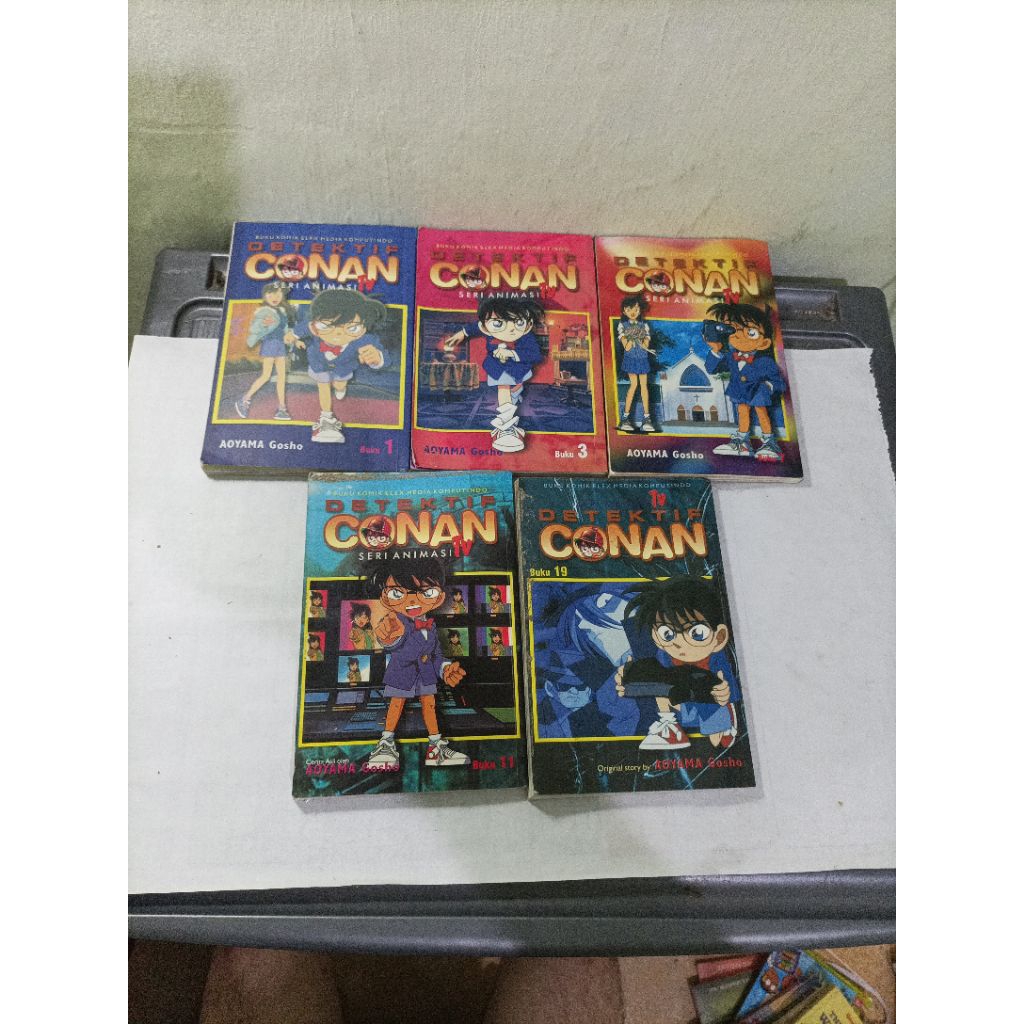 komik Detektif Conan berwarna serial TV animasi dan the movie dimensional sniper first dan last/harg