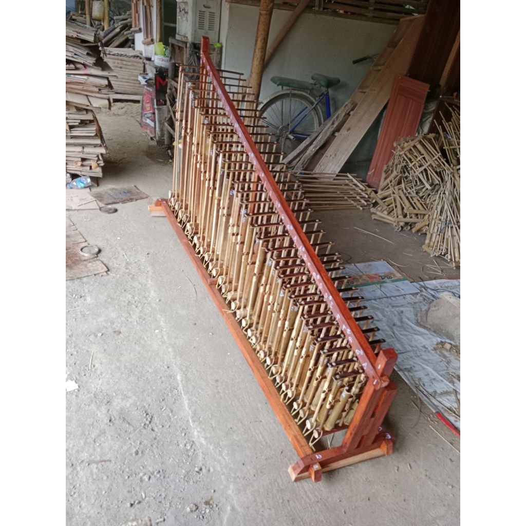 Angklung toel melody 31 nada 3 tabung nada awalan ( D-A )