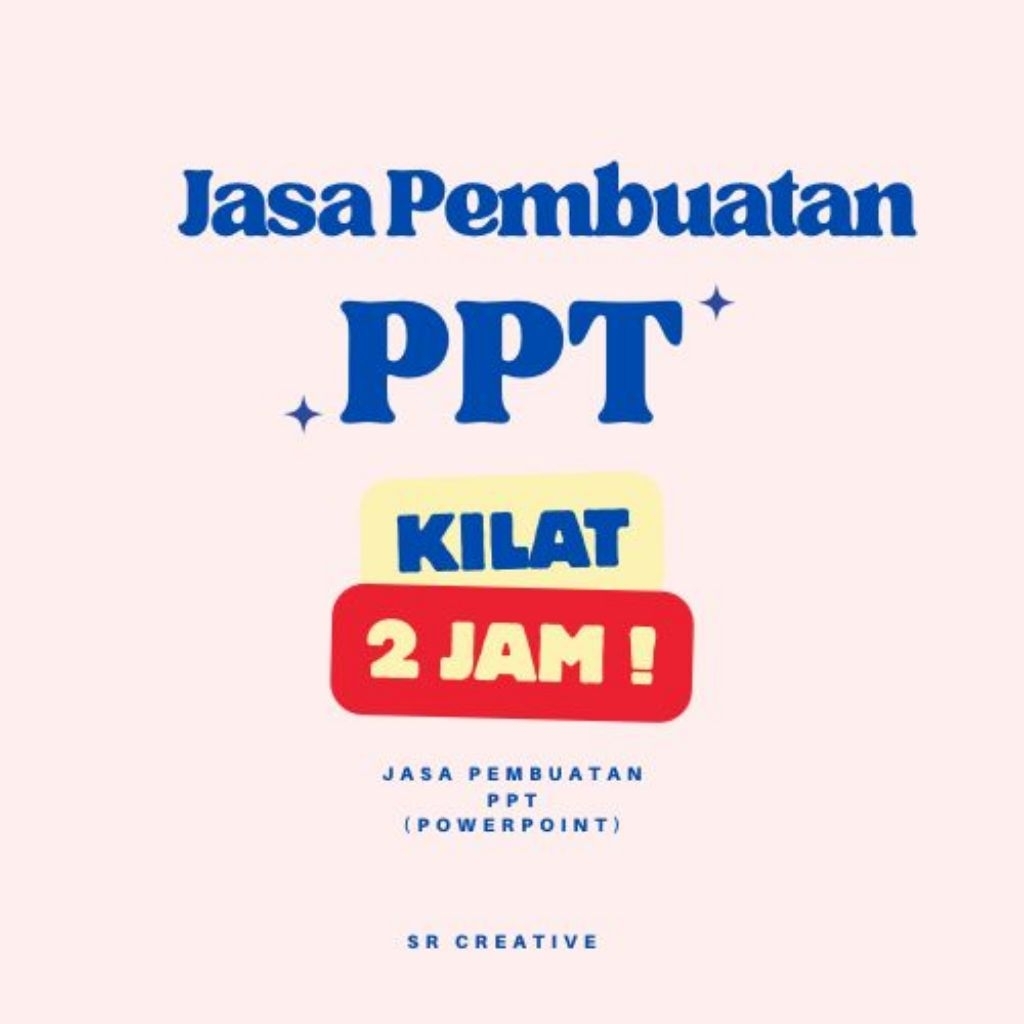 JASA PEMBUATAN PPT KILAT 2 JAM, PPT SIDANG SKRIPSI, DLL