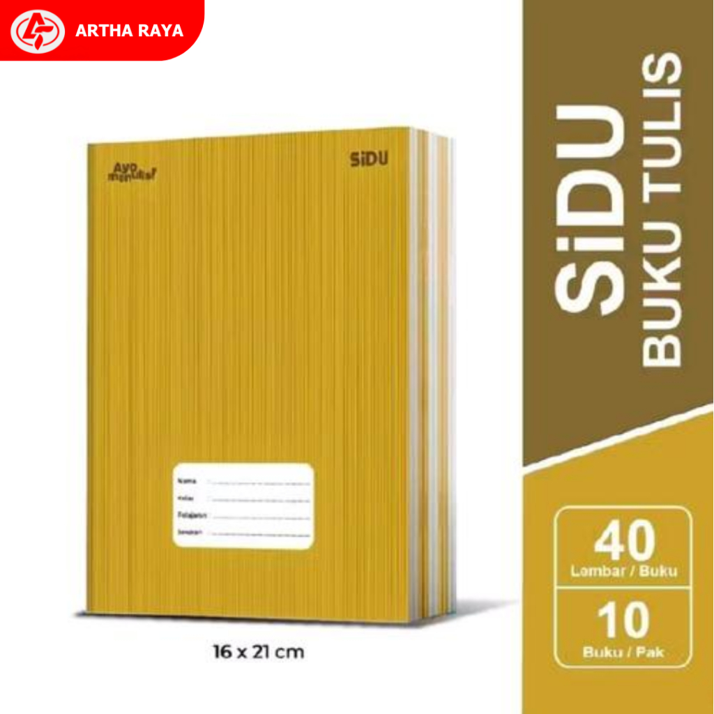 

Buku Tulis SIDU KRAFT 40 Lembar