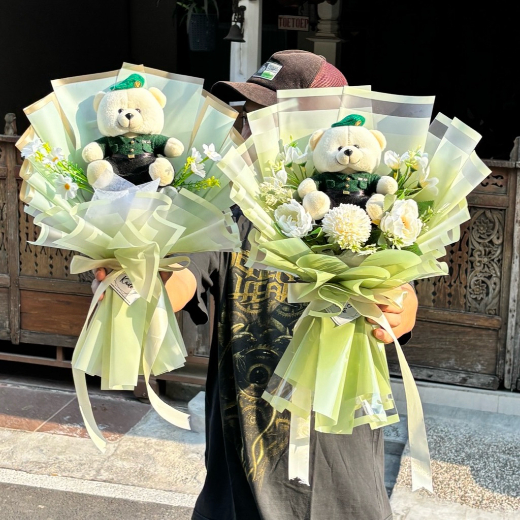 Buket Boneka Profesi Boneka TNI Boneka Polisi Buket Boneka Pelantikan