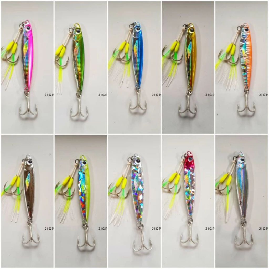 Metal Jig 40gr Jigpara Short - KOMPLIT