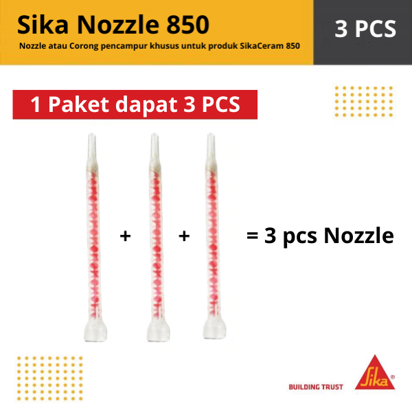 Sika Nozzle Stick Ball Alat Aplikasi Sikaceram 850 Design