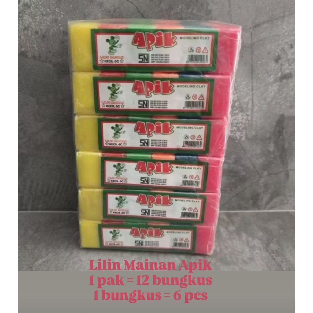 [12PCS] Lilin Mainan / Plastisin / Lilin Plastisin