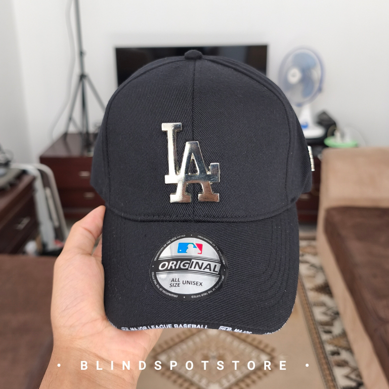 Topi LA Ny Baseball Pria Wanita – Logo Plat Besi Premium Distro Adjustable | STORYCAP
