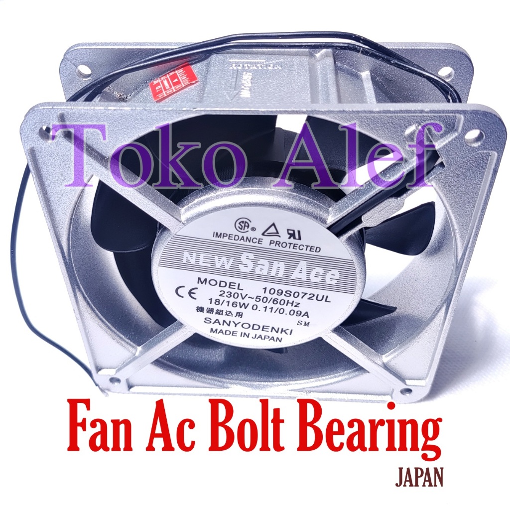 Fan ac bearing 12 x 12 cm kipas pendingin bolt Bearing bering MDOVPD new san ece fan JAPAN