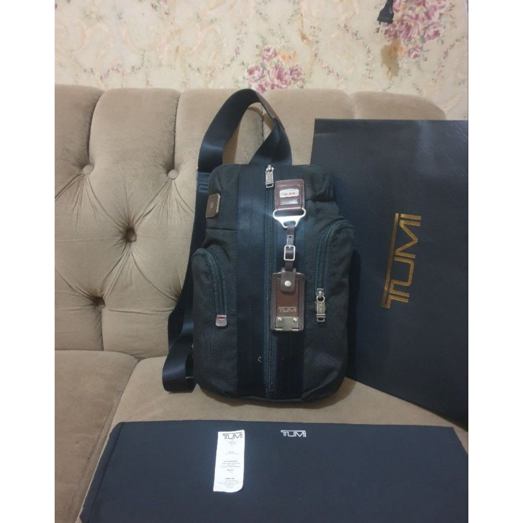tas selempang TUMI original second black