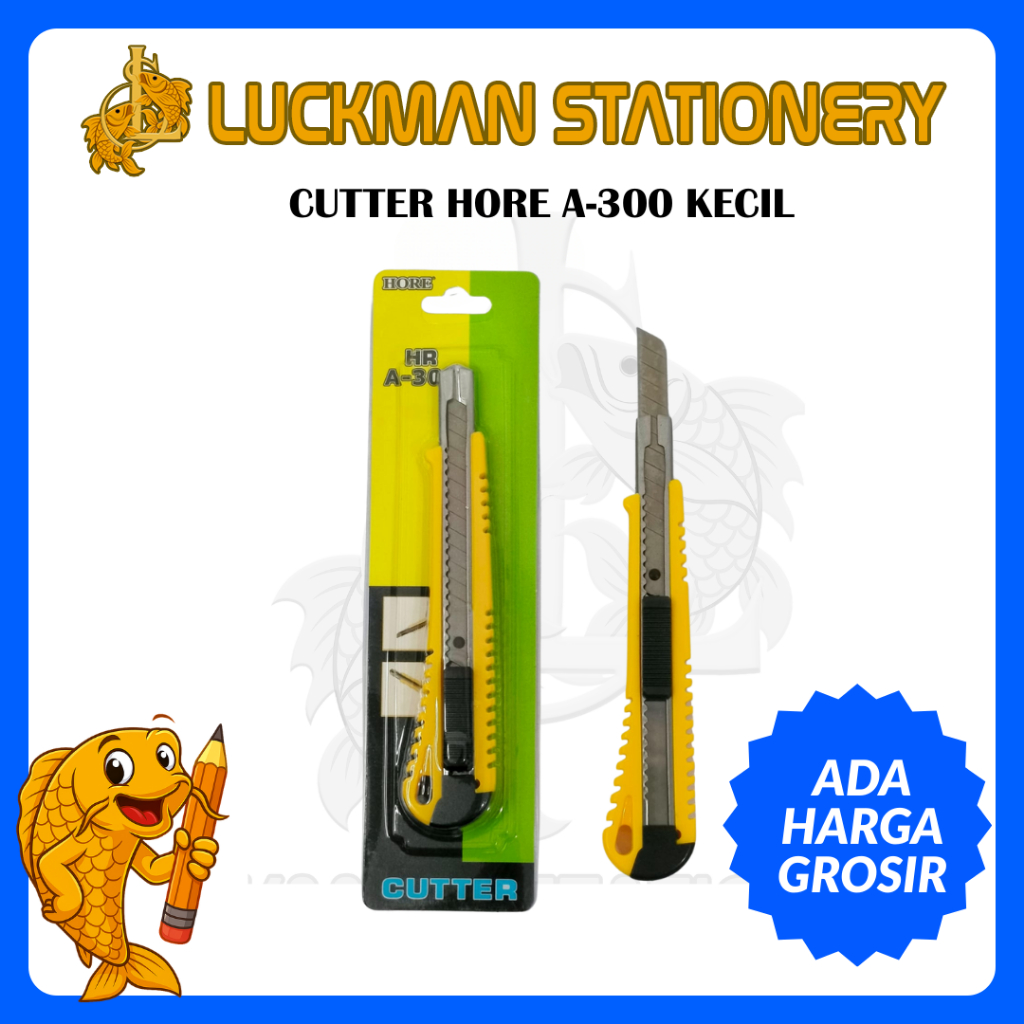 

LUCKMAN STATIONERY - CUTTER HORE A-300 KECIL