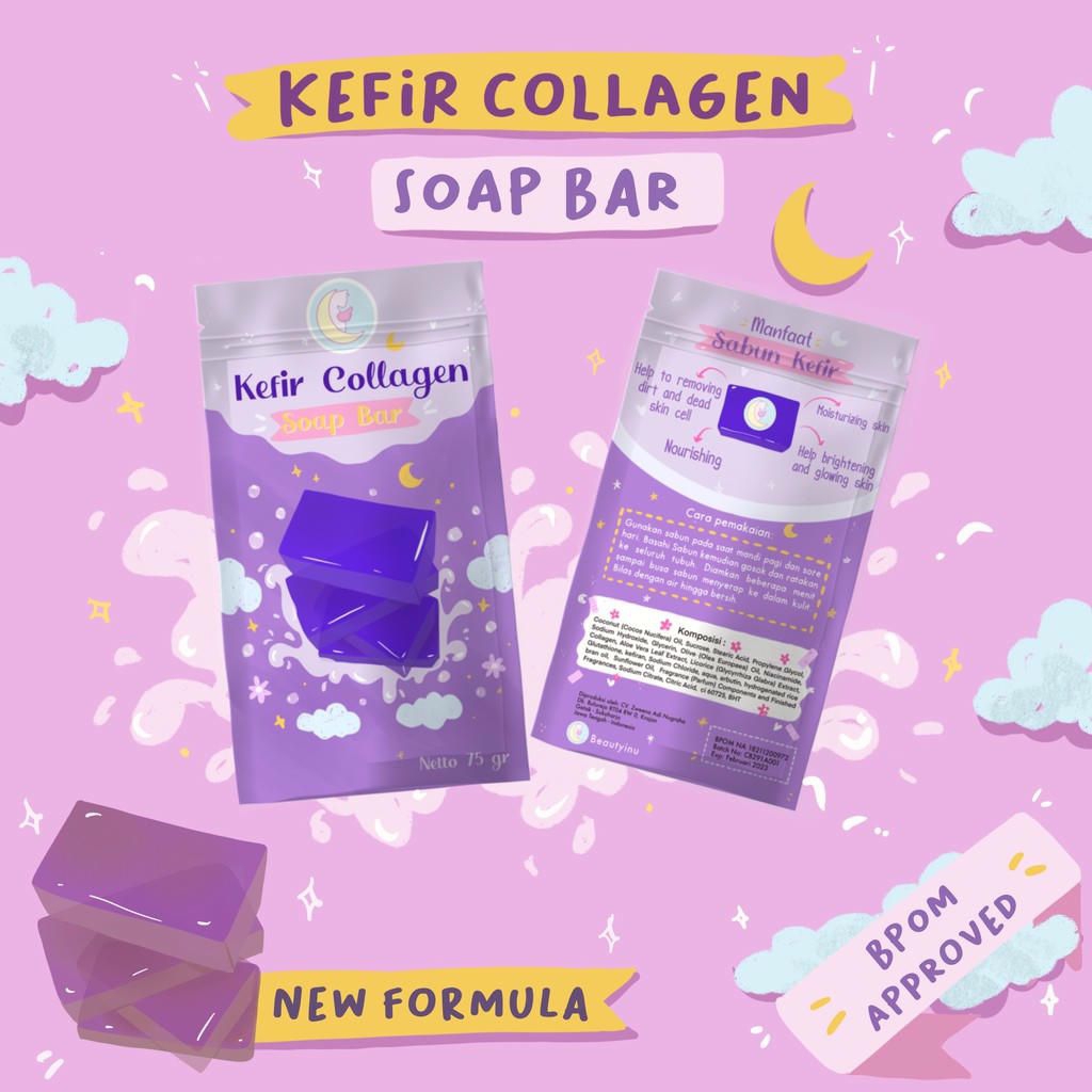 Kefir Collagen Soap Bar Sabun Kolagen
