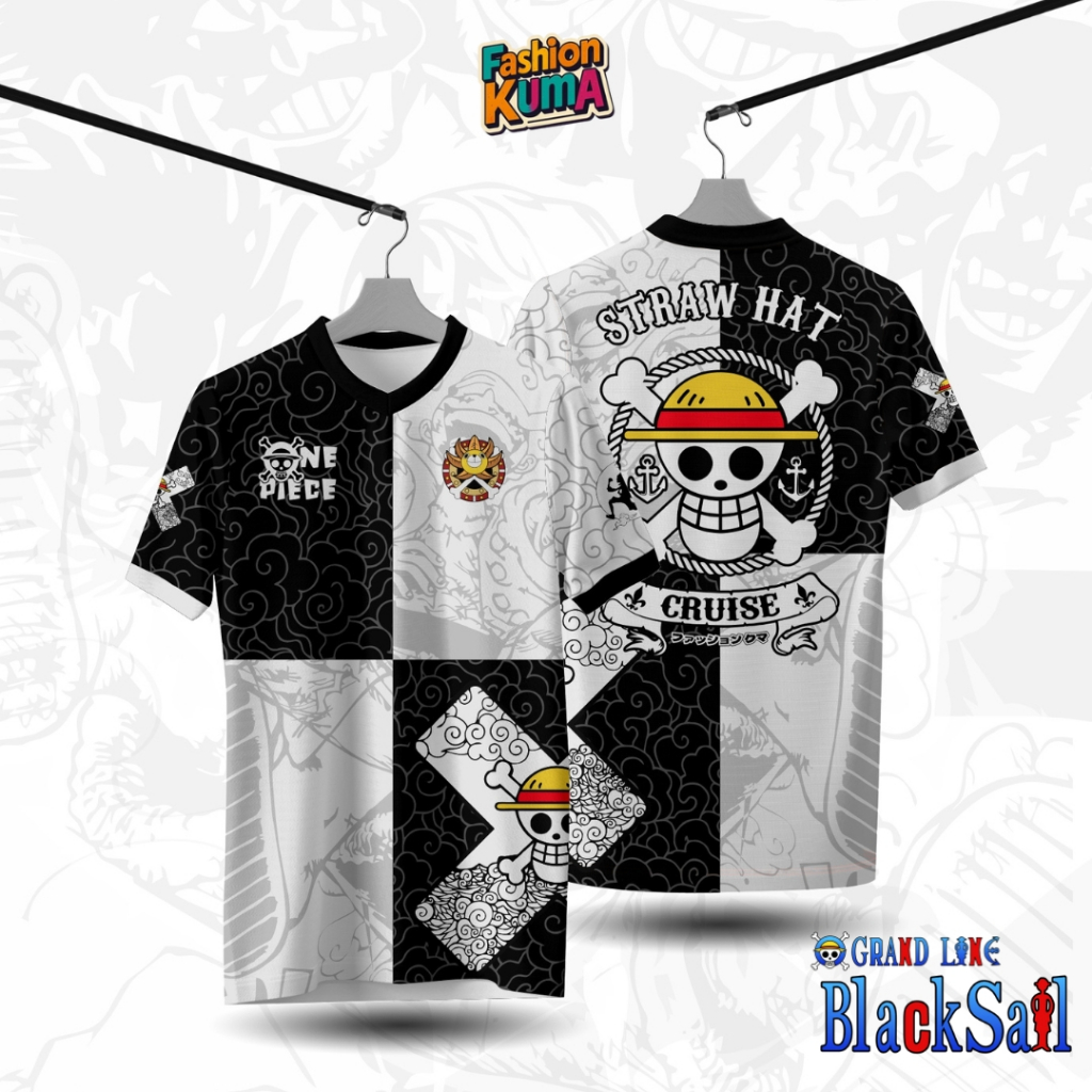 Fashion Kuma - Jersey One Piece Full Printing Sublimasi Series Anime OnePiece / JERSEY OP Vintage Re