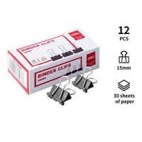 

Binder Clips 15mm isi 12 Pcs